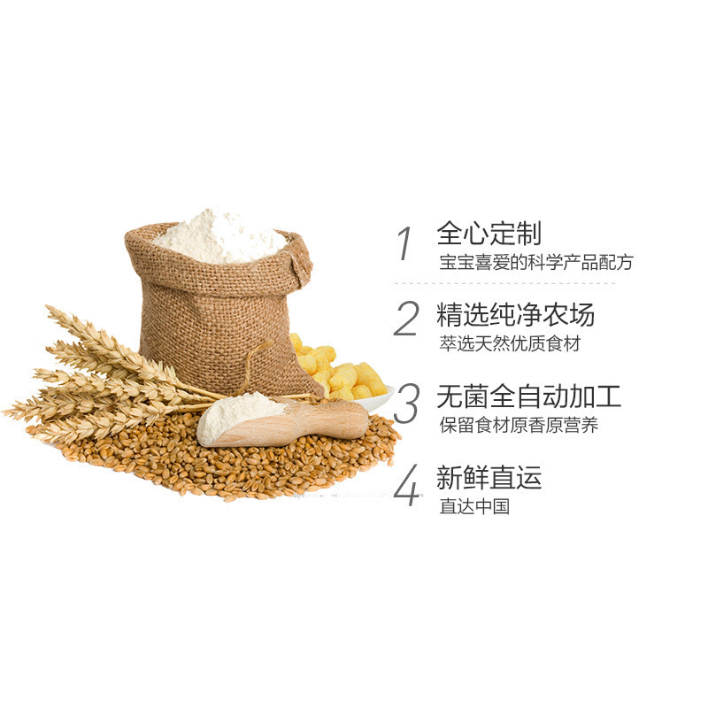 [临期]嘉宝(Gerber)奶酪口味泡芙条膨化 3段 42g/桶装 宝宝零食点心 原装进口 8个月以上