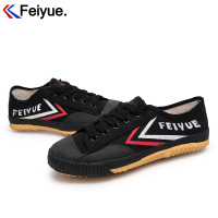 Feiyue/飞跃少林魂田径鞋复古潮国货帆布鞋子男情侣款小白鞋501