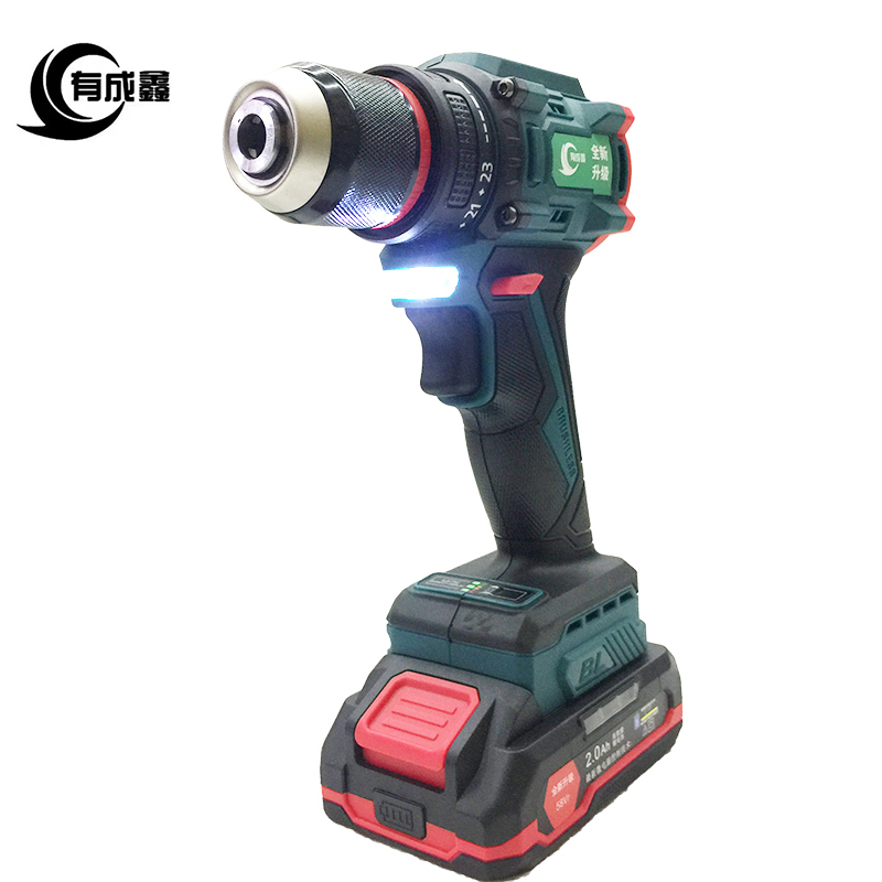 有成鑫 无刷冲击电钻 21V-20-10mm两电一充/台