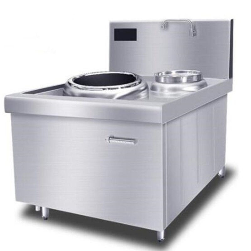 丰甲大功率商用电磁大锅灶fj386单头单尾炒炉