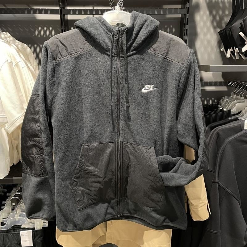 NIKE耐克连帽外套运动休闲舒适保暖男装夹克DD4883-010 DvYuH高清大图