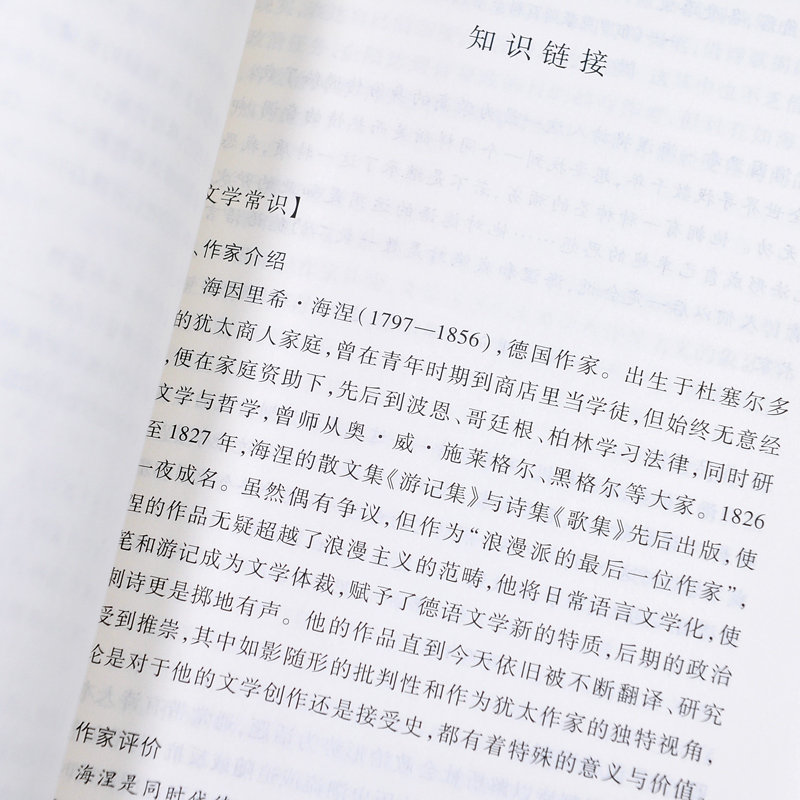 [正版] 海涅诗选 语文阅读丛书 (德)海涅 著作 冯至 译者 中国现当代诗歌文学高清大图