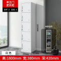 中伟（ZHONGWEI）更衣柜铁皮柜员工宿舍带锁储物柜文件柜办公室衣柜单五门柜