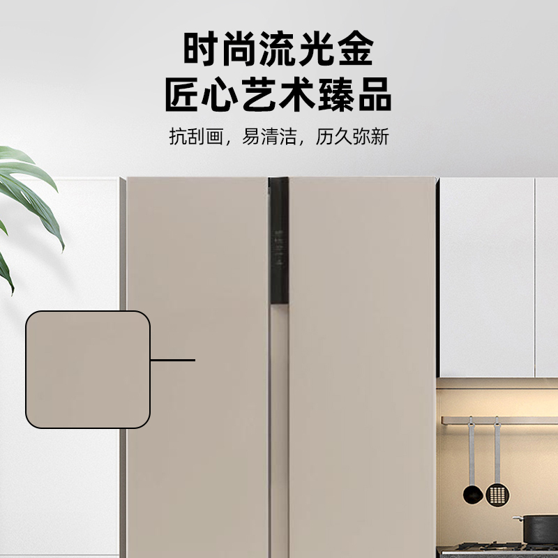 扎努西·伊莱克斯/ZANUSSI ZSE5201LPA 大容量520L对开门冰箱 一级变频 风冷无霜 经典设计