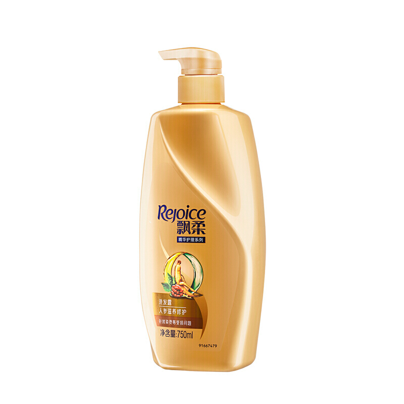飘柔(Rejoice)人参滋养修护洗发露 750ml