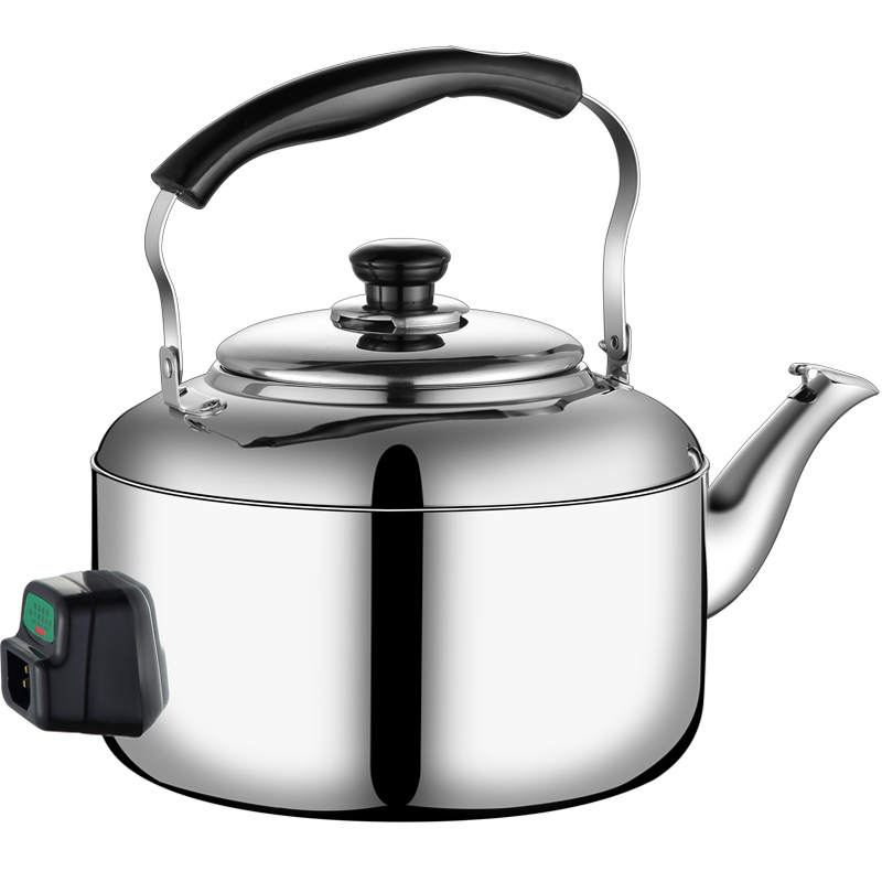 加厚304不锈钢电热水壶10l家用大容量鸣笛电水壶