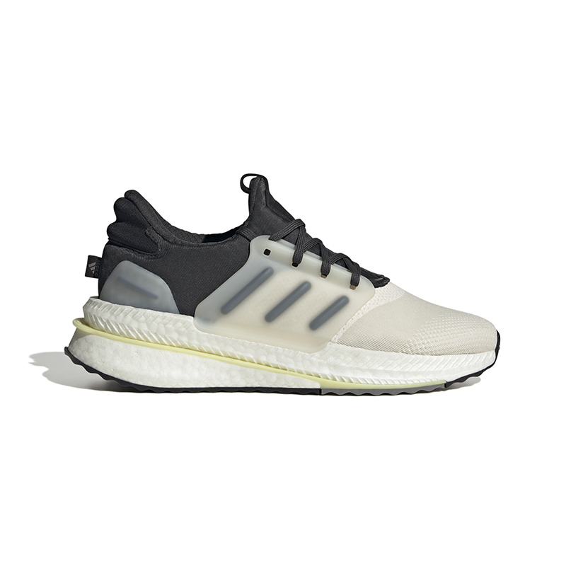 adidas 防滑减震耐磨 低帮 跑步鞋 男款 黑白灰 HP3132