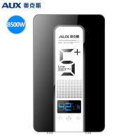 奥克斯(AUX)DSK-85H1即热式热水器 水电分离超薄电热水器按键式家用大功率宽域恒温低水压启动8500W 带安装
