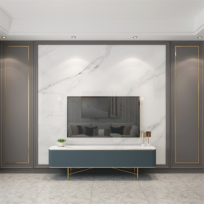 轻奢背景墙护古达墙板实木客厅电视沙发简约欧式装饰框造型视频