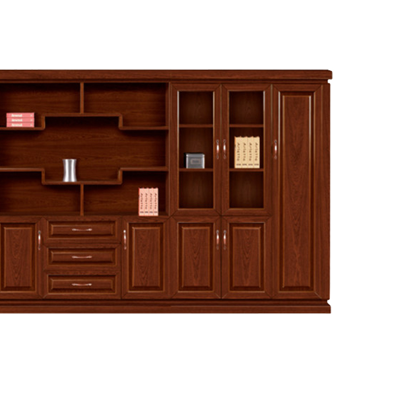 大央文件柜S3D-10 4490W*430D*2200H 书架落地置物架客厅家用靠墙收纳柜子储物柜办公室文件柜简易书高清大图