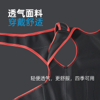 荣事达驼背矫正器成年隐形青少年学生儿童男女专用背部神器纠正带 黑色经典(L码)