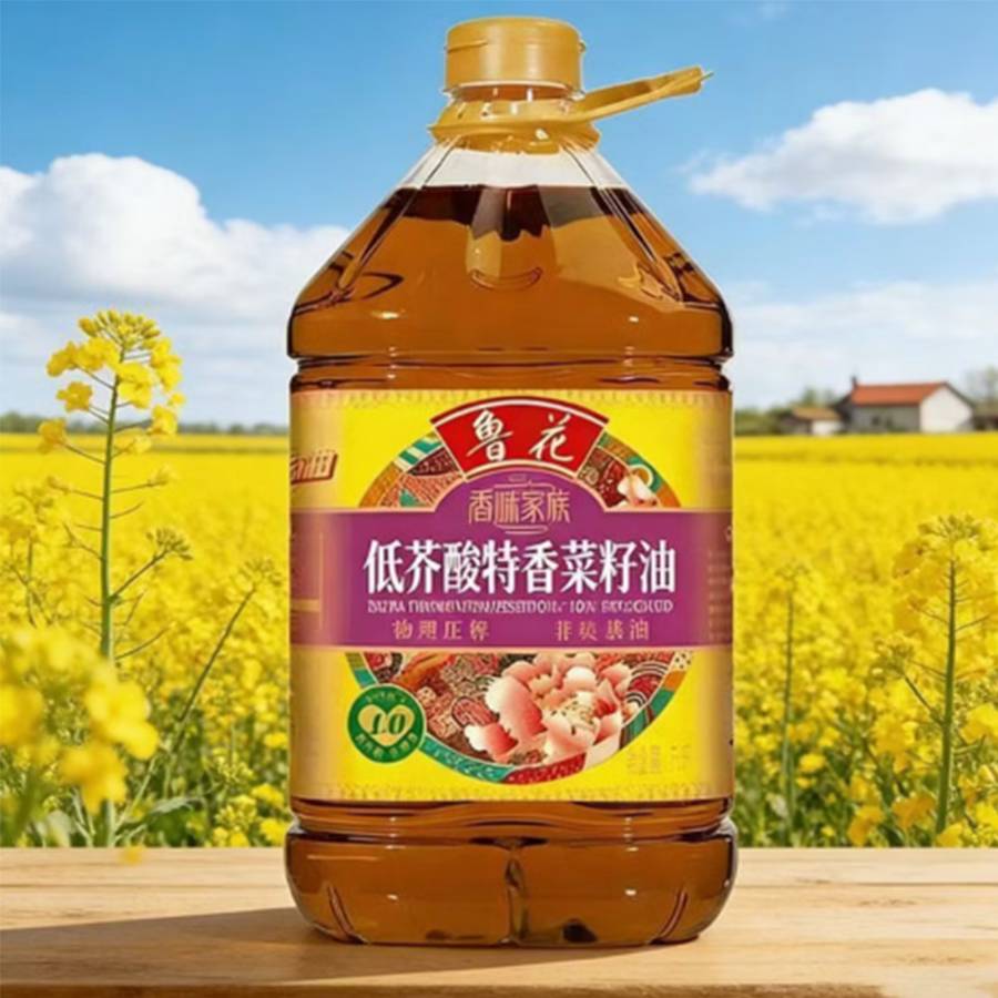 鲁花特级初榨花生油5L非转基因压榨原香健康美味厨房