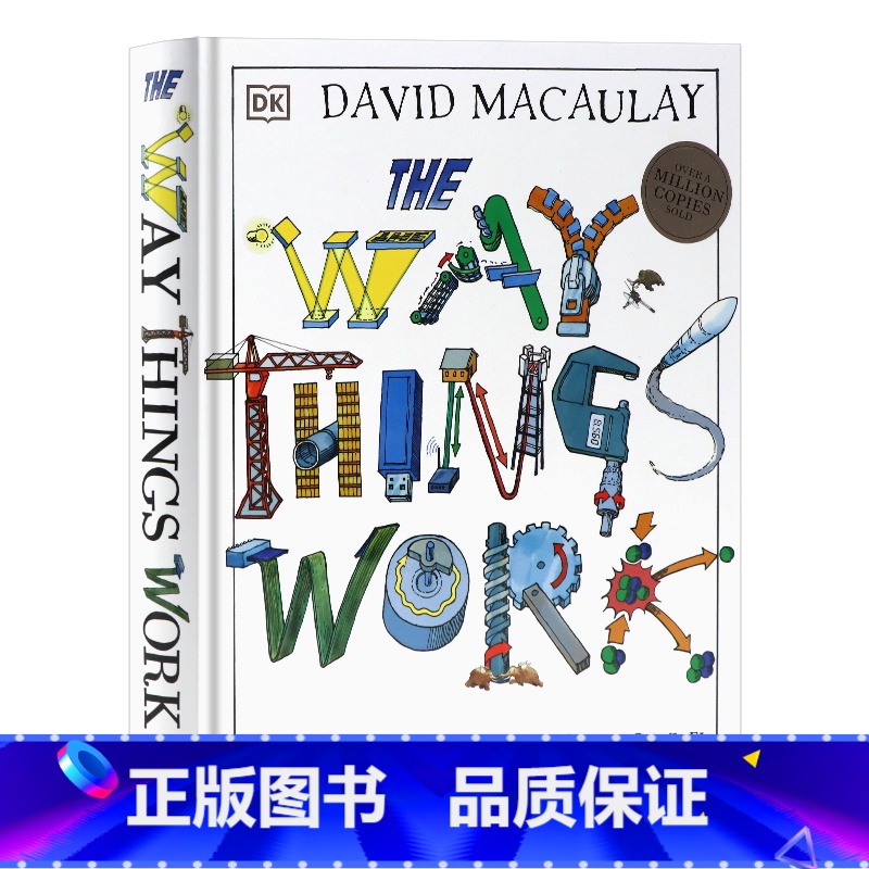 【正版】DK百科全书 事物的运作方式 英文原版 The Way Things Work 机器世界的指南 了解机器的基本