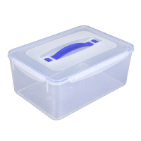 手提塑料保鲜盒 食品级收纳盒