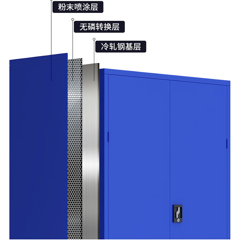 鑫金虎 工具柜收纳储物柜P2 1000*500*1800mm高清大图