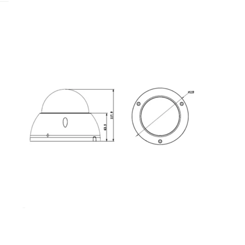 大华审讯专用全景相机DH-IPC-HDBW8449Q-QJS-LED台高清大图
