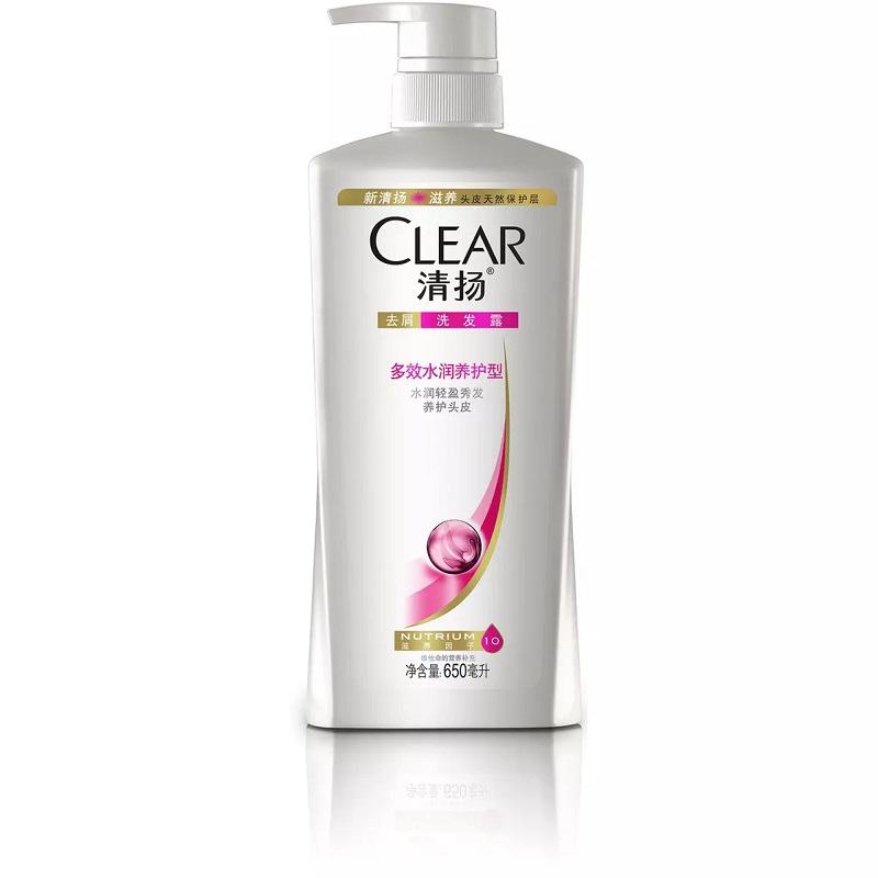 清扬(CLEAR)去屑洗发露多效水润养护型白瓶650G