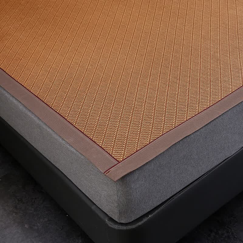 悠梦嘉居养生御藤席三件套YX16300-凉席150*200CM 枕套48*74CM*2 凉席三件套高清大图