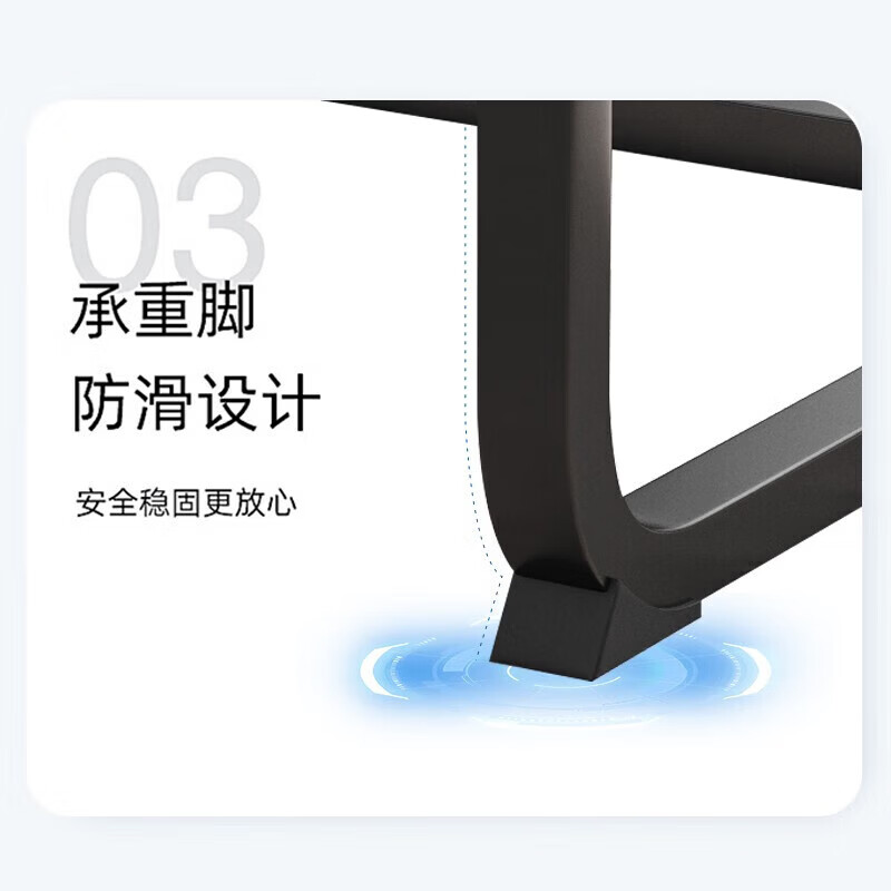 锦北皮质会议椅椅子电脑椅办公椅会议培训椅网布椅弓形椅职员座椅H-6高清大图