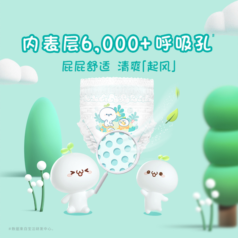 帮宝适清新帮拉拉裤箱装加加大码 XXL68片[15kg以上]裤型纸尿裤尿不湿