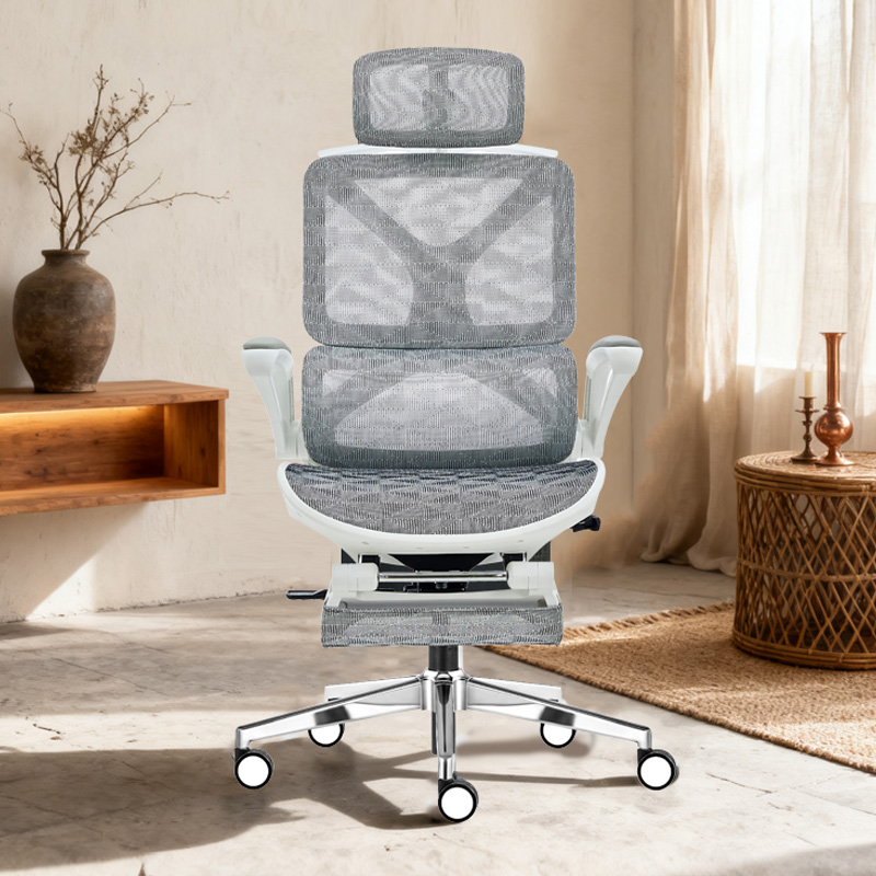 臻远 ZY-8934 办公椅午休椅转椅 白框 摆动扶手 单位:把高清大图