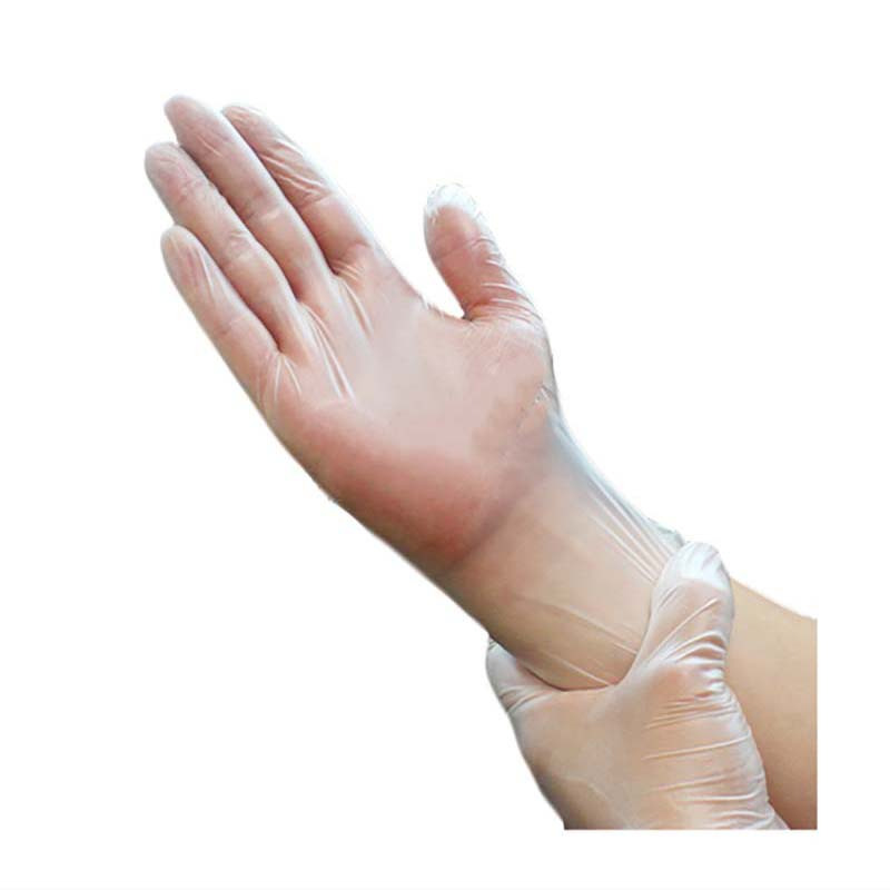 intco/英科医疗 一次性自然色无粉pvc检查手套 vgpf1001 s -xl(单位