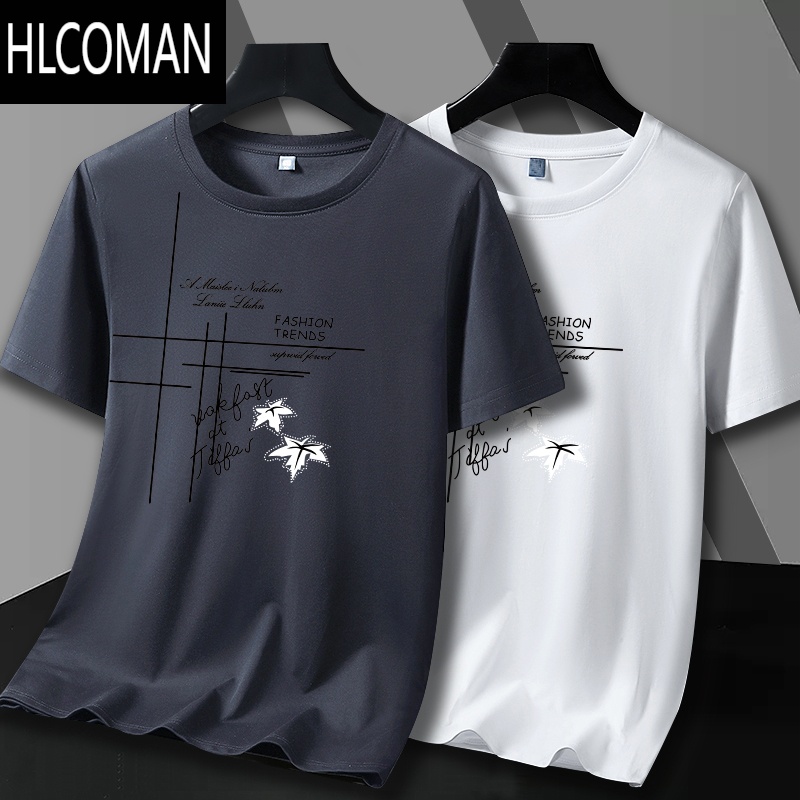 HLCOMAN夏季上班工作服薄款男装干活穿的耐脏耐磨短袖t恤工人速干半截袖高清大图