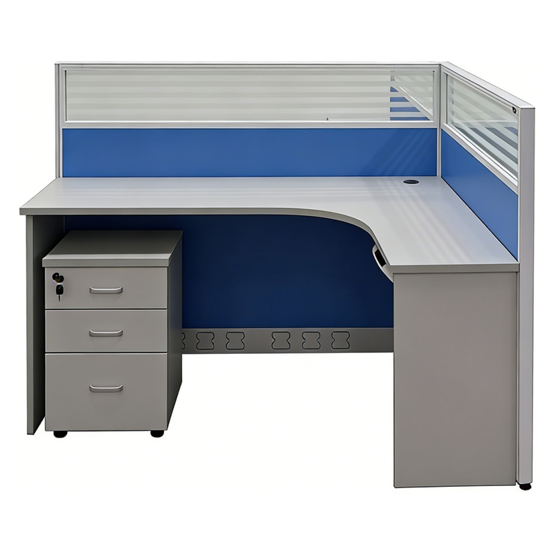 诚亿宏 屏风工位办公桌 1500*1600/K45高清大图