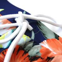 温泉裤男士裤衩海边温泉裤衩男士宽松情侣大码沙滩裤海边速干度假泳裤短裤沙滩裤短裤度新宝蓝186004藏蓝底印
