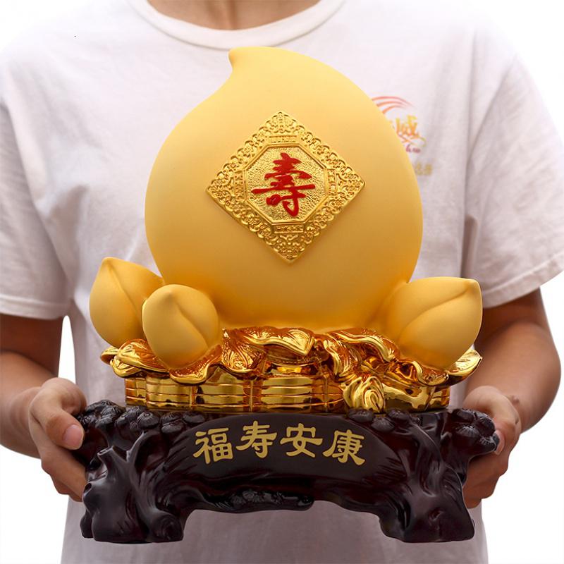 美帮汇寿桃摆件工艺品送父母老人生日实用贺寿礼品送长辈祝寿大寿高清大图