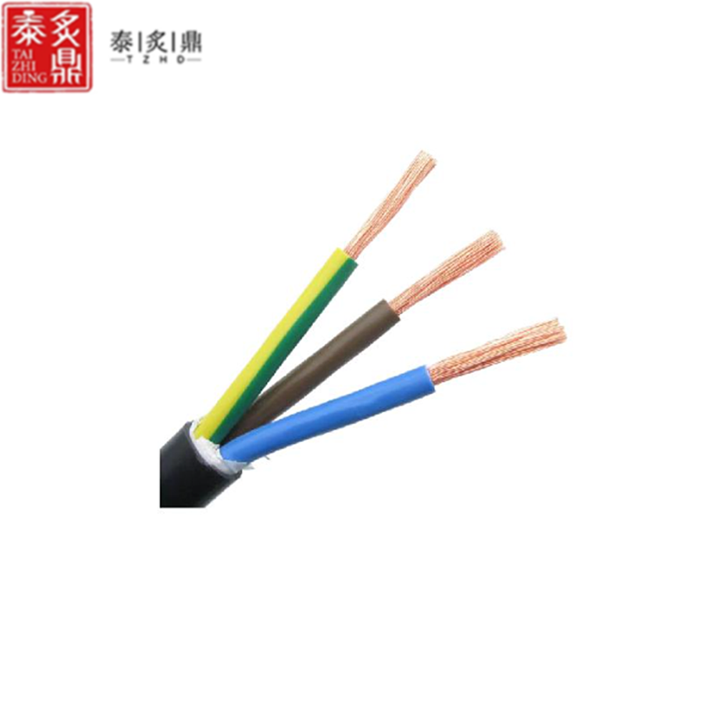 泰炙鼎 铜芯护套软线 RVV 3*6平方 30m 卷高清大图