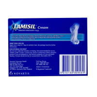 Lamisil cream 脚气软膏15g 辅助止臭止汗止痒脱皮护足霜 2支