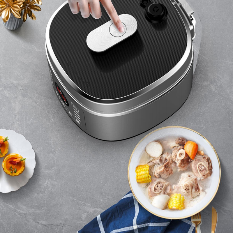 爱仕达(ASD)AP-F50E188电压力锅家用5L高电压力锅不粘内胆压力饭煲不粘锅底盘加热预约高清大图