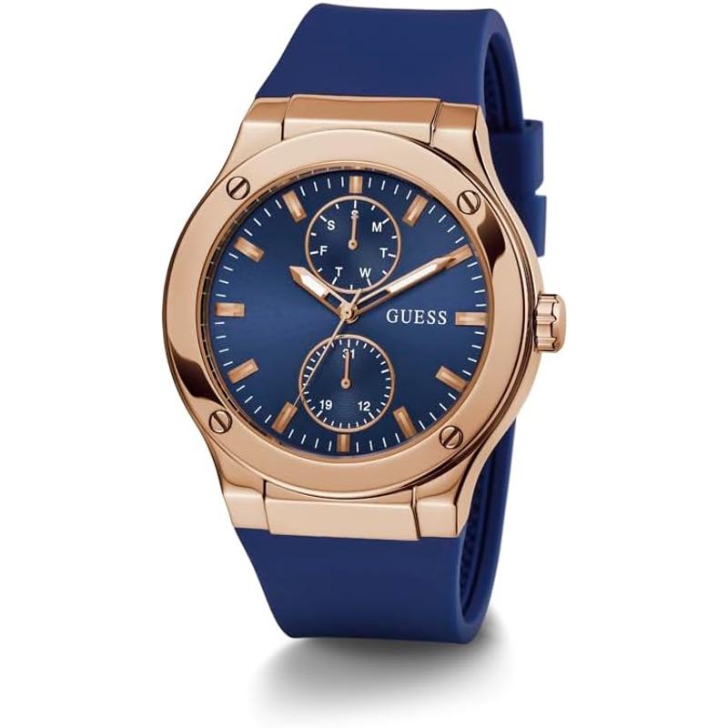 GUESS男士石英表45mm大表盘防水防尘时尚简约商务休闲手表高清大图