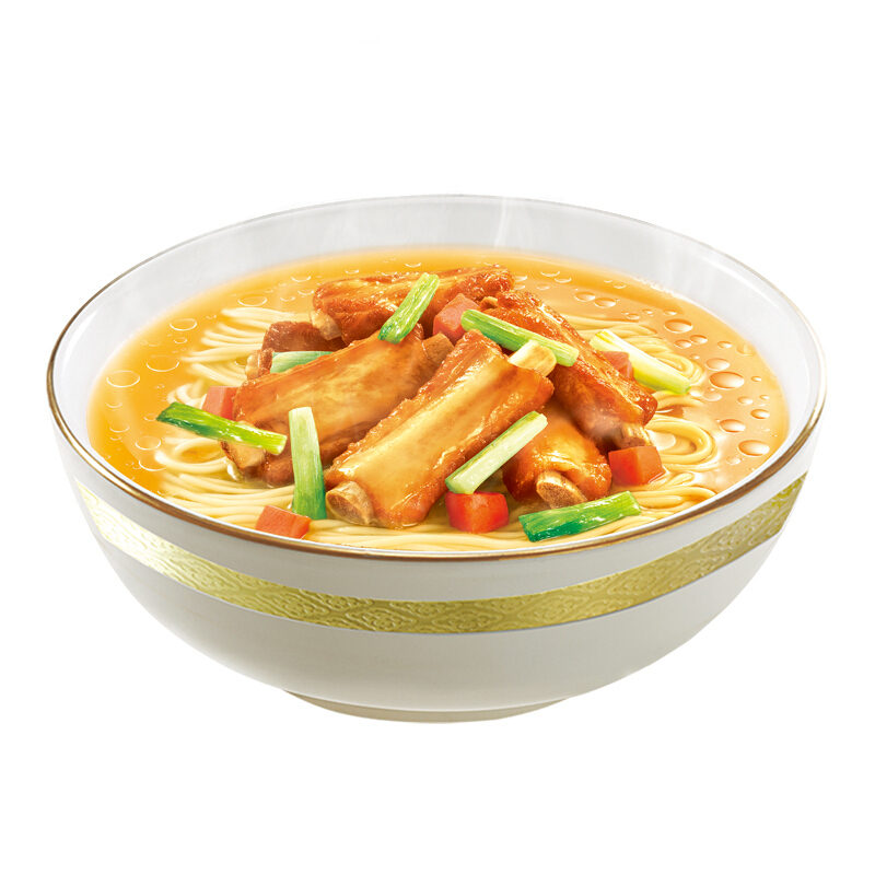 康师傅方便面红葱头葱香排骨面桶装泡面