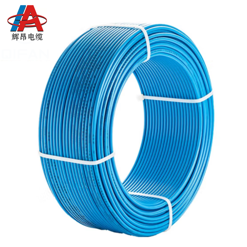 辉昂 单股铜芯耐火硬线 NHBV 450/750V -2.5平方*100米 盘高清大图