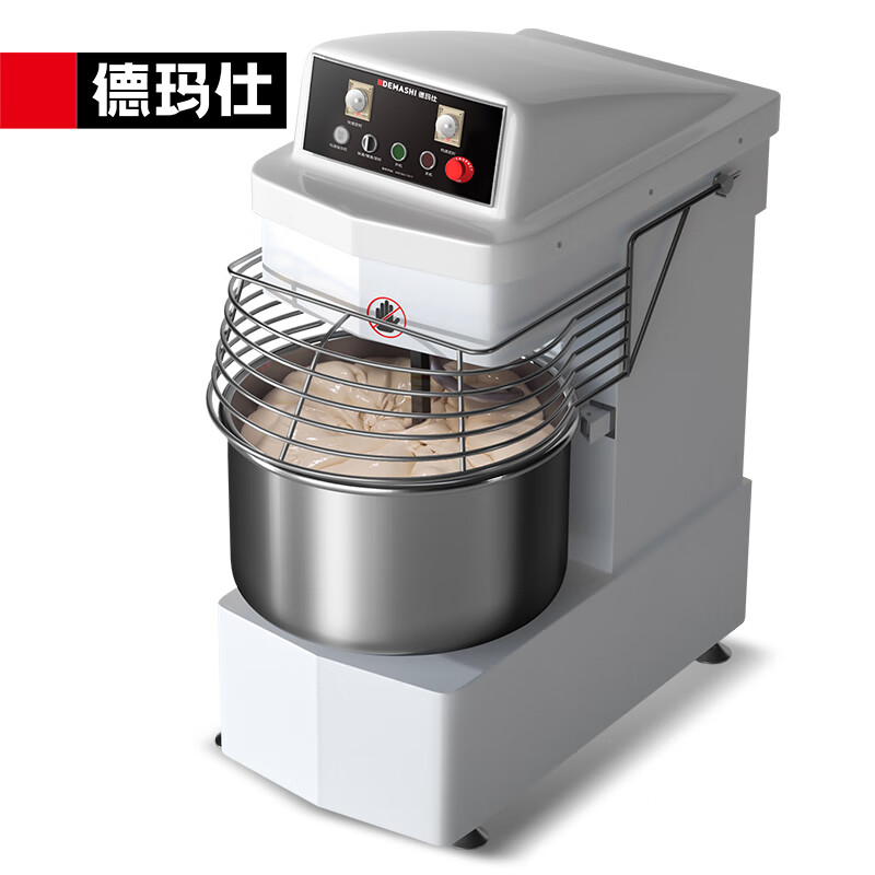 德玛仕(DEMASHI)和面机商用 双动双速全自动面粉搅拌机 多功能活面搅面打面条机食堂包子馒头SHB-SSD60A