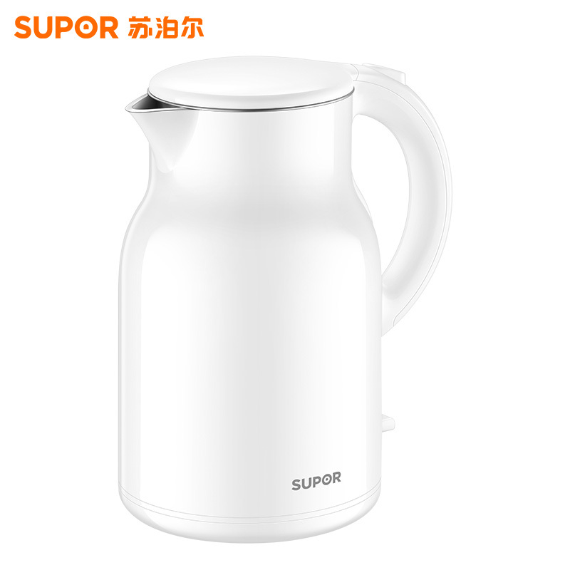 苏泊尔(SUPOR)烧水壶电水壶热水壶2.5L大容量316L不锈钢无缝内胆烧水壶防烫保温自动断电 SW-25J05L高清大图