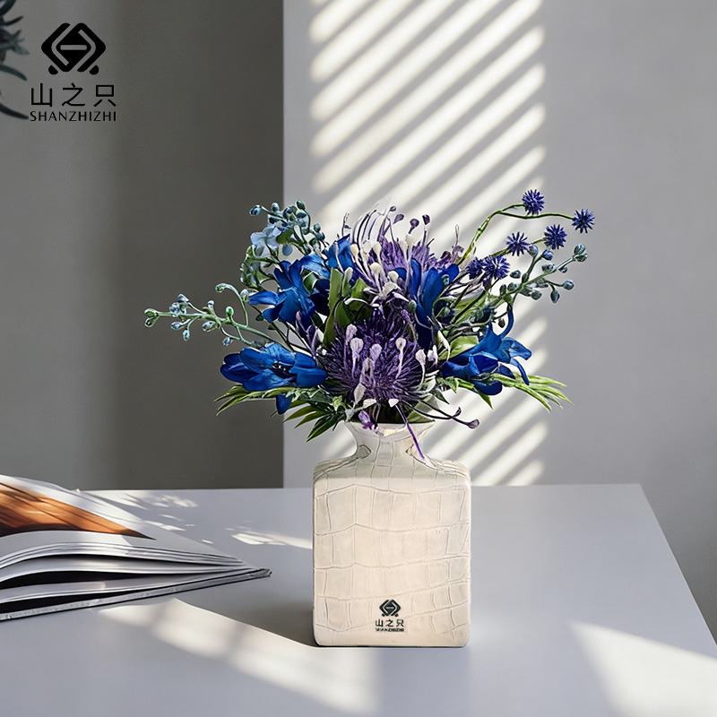 山之只 素雅烟花菊装饰花艺 MZ0359 个高清大图