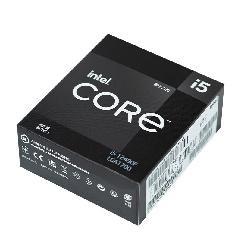 英特尔(Intel)CPU 12代 i5-12490F+锐炫 Arc A750 Graphics 8G 显卡(中国大陆限量版)+台式机内存KVR 3200 16G*2