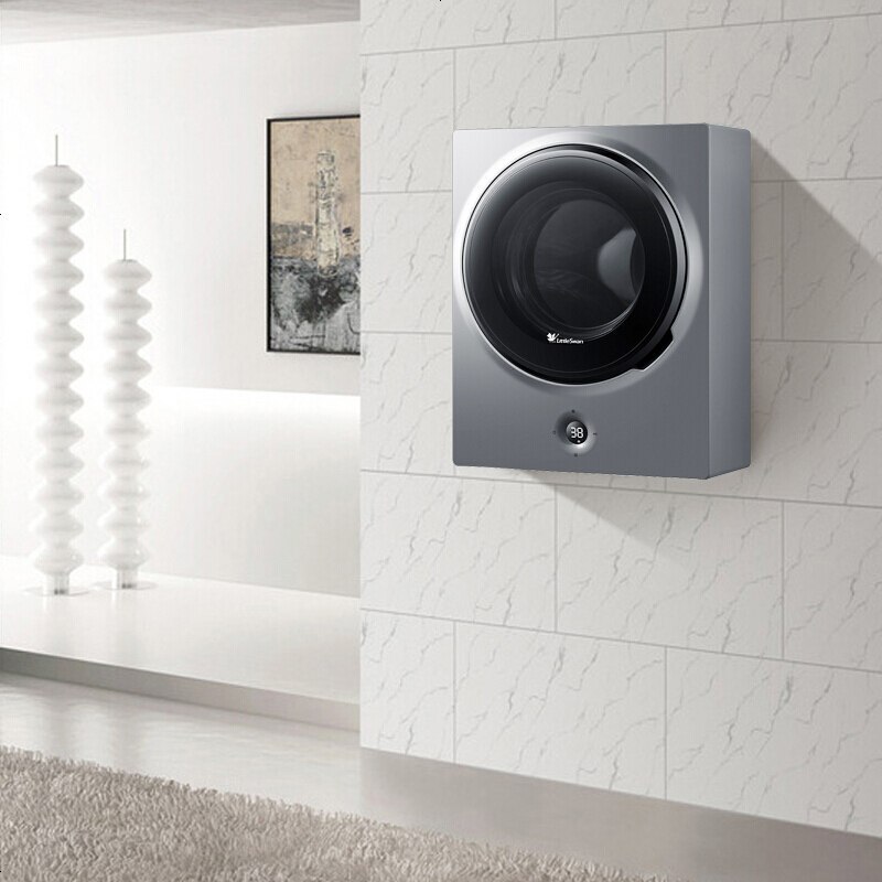 小天鹅littleswan洗衣机壁挂式婴儿童滚筒迷你母婴宝宝3公斤银离子