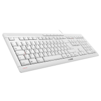 樱桃(cherry)STREAM KEYBOARD有线键盘 樱桃游戏键盘 办公商务键盘薄膜键盘