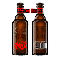 雪花啤酒(Snowbeer) 秦始皇CPA12.8度315ml*12瓶 整箱装