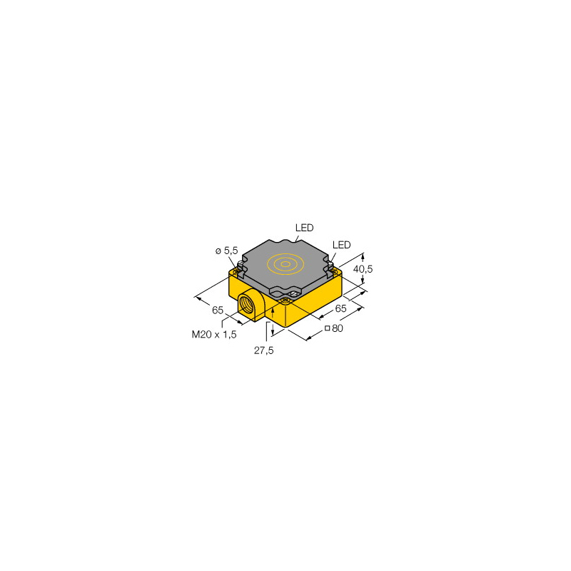 图尔克TURCK接近开关,电感式传感器NI50-CP80-VP4X2