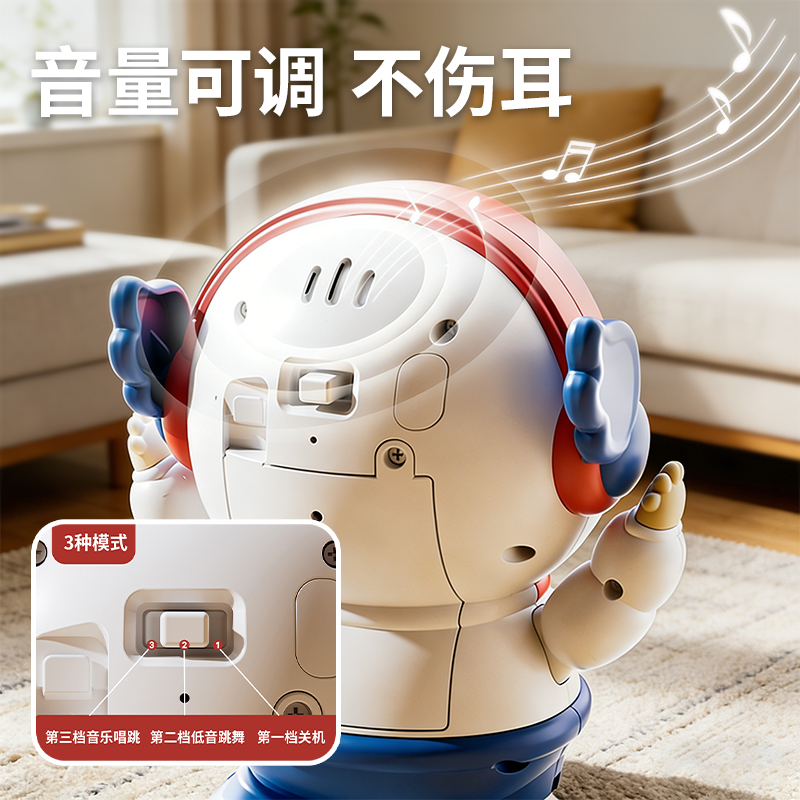 蓝色太空机器人 标配 蓝色太空机器人【3首歌】高清大图