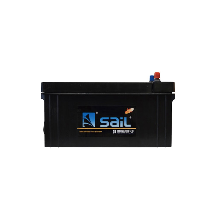 风帆(sail)6-QW-180 12V 180Ah工程车叉车货车客车发电机组物业机房 蓄电池 电瓶高清大图