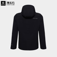 凯乐石户外软壳衣男款秋冬保暖加绒款防风透气连帽外套