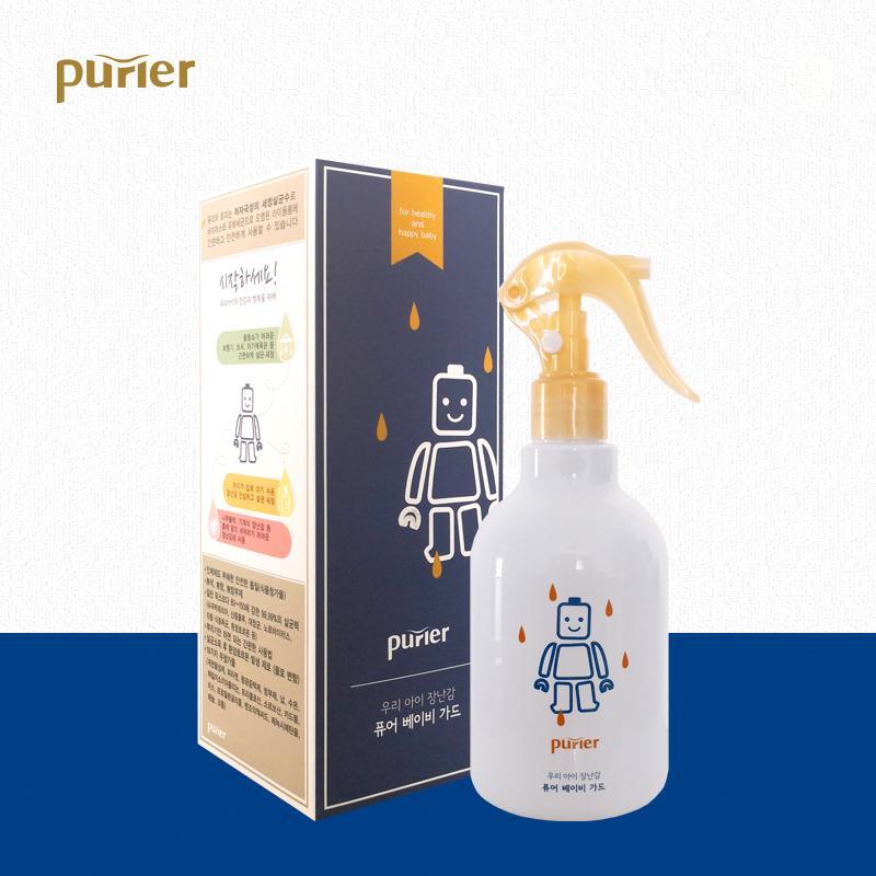 Purier 韩国免洗消毒液喷雾次氯酸消毒含氯消毒消毒杀菌抑菌除菌 儿童皮肤消毒剂玩具可用