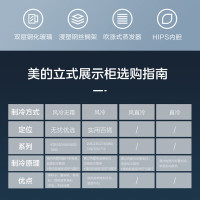 美的商用展示柜 立式冷藏保鲜饮料啤酒柜 便利店冰柜 278升玻璃门冰柜SC-278GM(EB) 黑色一级能效