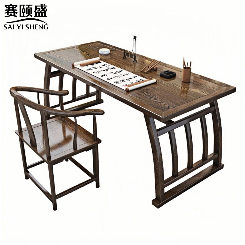 赛颐盛 书法桌含1圈椅1600*600*750mm套